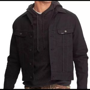 Polo Ralph Lauren Black Denim Trucker Jacket NWT